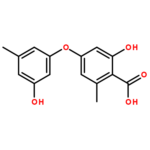 2-HYDROXY-4-(3-HYDROXY-5-METHYLPHENOXY)-6-METHYLBENZOIC ACID 