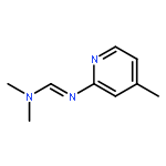 N,N-DIMETHYL-N'-(4-METHYLPYRIDIN-2-YL)METHANIMIDAMIDE 