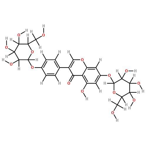 Genistein-4',7-O-diglucoside