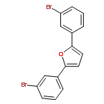 Furan, 2,5-bis(3-bromophenyl)-