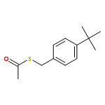 Ethanethioic acid, S-[[4-(1,1-dimethylethyl)phenyl]methyl] ester