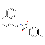 Benzenesulfonamide, 4-methyl-N-(1-naphthalenylmethylene)-