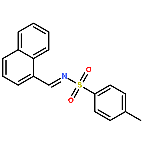 Benzenesulfonamide, 4-methyl-N-(1-naphthalenylmethylene)-