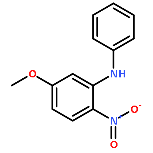 Benzenamine, 5-methoxy-2-nitro-N-phenyl-