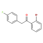 1-(2-bromophenyl)-2-(4-fluorophenyl)ethanone