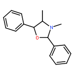 (4S,5S)-3,4-dimethyl-2,5-diphenyl-1,3-oxazolidine