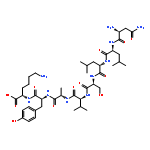 L-Lysine, L-asparaginyl-L-leucyl-L-leucyl-L-seryl-L-valyl-L-alanyl-L-tyrosyl-