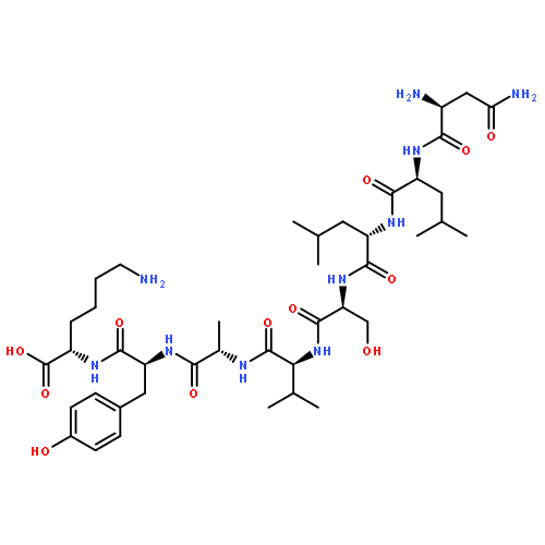 L-Lysine, L-asparaginyl-L-leucyl-L-leucyl-L-seryl-L-valyl-L-alanyl-L-tyrosyl-