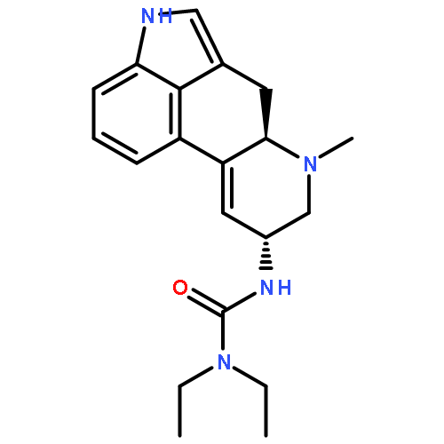 Urea, N'-[(8b)-9,10-didehydro-6-methylergolin-8-yl]-N,N-diethyl-