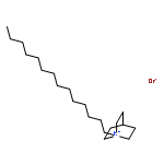 1-Azoniabicyclo[2.2.2]octane, 1-tetradecyl-, bromide