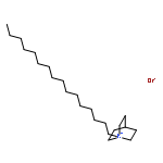 1-Azoniabicyclo[2.2.2]octane, 1-hexadecyl-, bromide