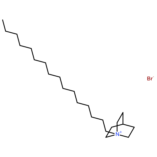 1-Azoniabicyclo[2.2.2]octane, 1-hexadecyl-, bromide