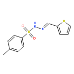 Benzenesulfonic acid,4-methyl-, 2-(2-thienylmethylene)hydrazide