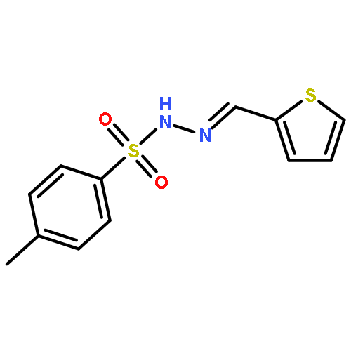 Benzenesulfonic acid,4-methyl-, 2-(2-thienylmethylene)hydrazide