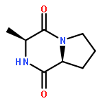 Pyrrolo[1,2-a]pyrazine-1,4-dione,hexahydro-3-methyl-, (3S,8aS)-