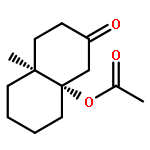 [(4AS,8AS)-8A-METHYL-6-OXO-2,3,4,5,7,8-HEXAHYDRO-1H-NAPHTHALEN-4A-YL] ACETATE 