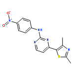 2-Pyrimidinamine, 4-(2,4-dimethyl-5-thiazolyl)-N-(4-nitrophenyl)-