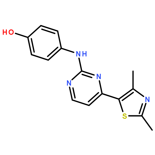 Phenol, 4-[[4-(2,4-dimethyl-5-thiazolyl)-2-pyrimidinyl]amino]-