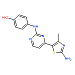 Phenol, 4-[[4-(2-amino-4-methyl-5-thiazolyl)-2-pyrimidinyl]amino]-