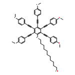 11-[2,3,4,5,6-PENTAKIS[2-(4-METHOXYPHENYL)ETHYNYL]PHENOXY]UNDECAN-1-OL 