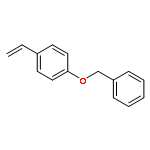 1-ETHENYL-4-PHENYLMETHOXYBENZENE 