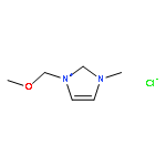 1H-Imidazolium, 1-(methoxymethyl)-3-methyl-, chloride