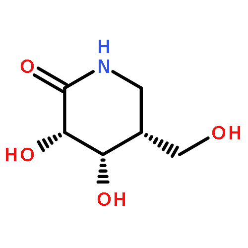 2-PIPERIDINONE, 3,4-DIHYDROXY-5-(HYDROXYMETHYL)-, (3S,4S,5R)-