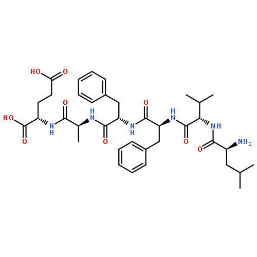 L-Glutamic acid, L-leucyl-L-valyl-L-phenylalanyl-L-phenylalanyl-L-alanyl-