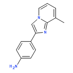 4-(8-METHYLIMIDAZO[1,2-A]PYRIDIN-2-YL)ANILINE 