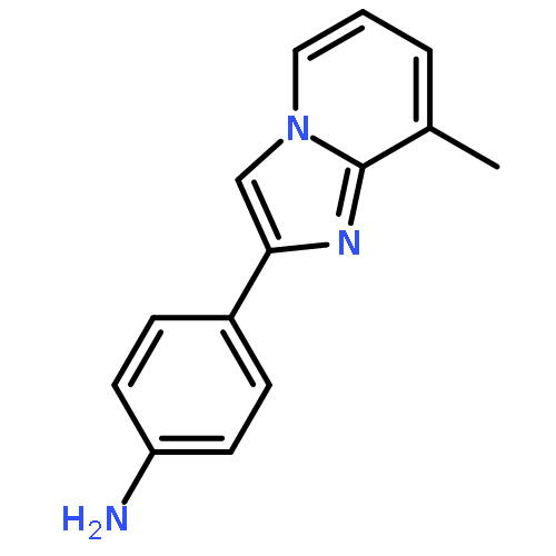 4-(8-METHYLIMIDAZO[1,2-A]PYRIDIN-2-YL)ANILINE 