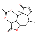 (3S,3aR,4S,4aR,7aR,8R,9aR)-3,4a,8-trimethyl-2,5-dioxo-2,3,3a,4,4a,5,7a,8,9,9a-decahydroazuleno[6,5-b]furan-4-yl acetate