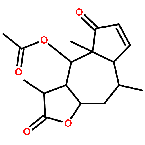 (3S,3aR,4S,4aR,7aR,8R,9aR)-3,4a,8-trimethyl-2,5-dioxo-2,3,3a,4,4a,5,7a,8,9,9a-decahydroazuleno[6,5-b]furan-4-yl acetate