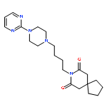 8-(4-(4-(Pyrimidin-2-yl)piperazin-1-yl)butyl)-8-azaspiro[4.5]decane-7,9-dione