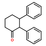 Cyclohexanone, 2,3-diphenyl-, trans-