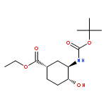 Cyclohexanecarboxylic acid,3-[[(1,1-dimethylethoxy)carbonyl]amino]-4-hydroxy-, ethyl ester,(1S,3R,4R)-