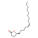 2(3H)-Furanone, dihydro-5-(5Z)-5-tetradecenyl-, (5S)-