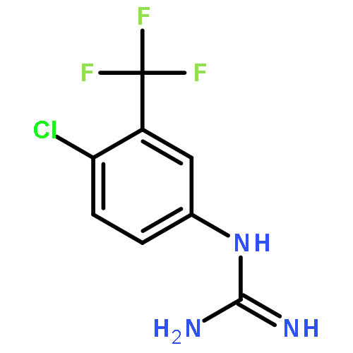 Guanidine, [4-chloro-3-(trifluoromethyl)phenyl]-