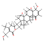 5beta,6beta,14alpha,15alpha-diepoxy-4beta,27-dihydroxy-1-oxowitha-2,24-dienolide