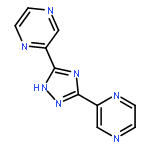 Pyrazine, 2,2'-(1H-1,2,4-triazole-3,5-diyl)bis-