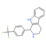 1-[4-(TRIFLUOROMETHYL)PHENYL]-2,3,4,9-TETRAHYDRO-1H-BETA-CARBOLINE HYDROCHLORIDE 