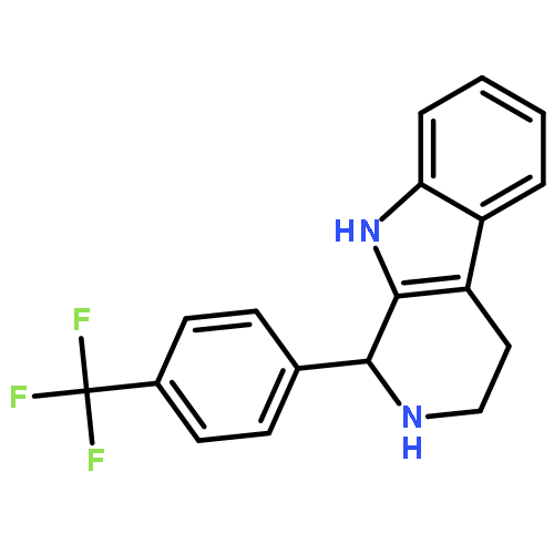 1-[4-(TRIFLUOROMETHYL)PHENYL]-2,3,4,9-TETRAHYDRO-1H-BETA-CARBOLINE HYDROCHLORIDE 