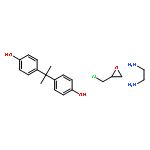 Phenol, 4,4-(1-methylethylidene)bis-, polymer with (chloromethyl)oxirane and 1,2-ethanediamine