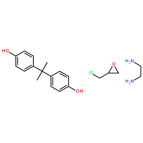 Phenol, 4,4-(1-methylethylidene)bis-, polymer with (chloromethyl)oxirane and 1,2-ethanediamine