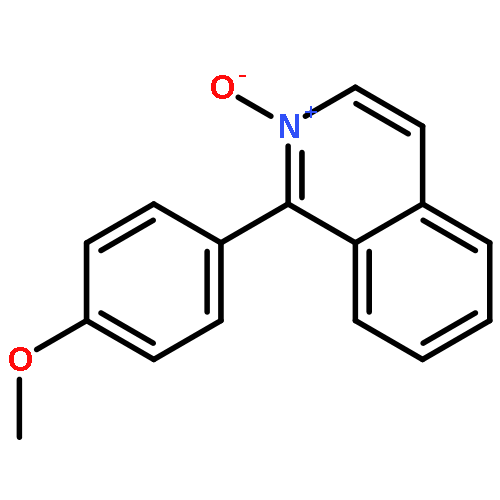 Isoquinoline, 1-(4-methoxyphenyl)-, 2-oxide