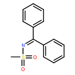 Methanesulfonamide, N-(diphenylmethylene)-