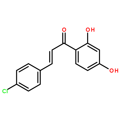 2-Propen-1-one, 3-(4-chlorophenyl)-1-(2,4-dihydroxyphenyl)-