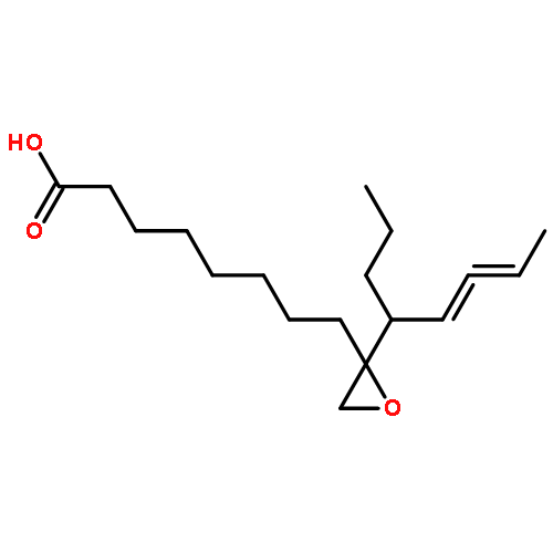 8-[(2R)-2-(octa-5,6-dien-4-yl)oxiran-2-yl]octanoic acid