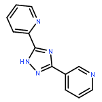 Pyridine, 2-[5-(3-pyridinyl)-1H-1,2,4-triazol-3-yl]-