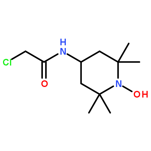 2-chloro-N-(1-hydroxy-2,2,6,6-tetramethyl-4-piperidyl)acetamide