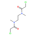 Acetamide, N,N'-1,2-ethanediylbis[2-chloro-N-methyl-